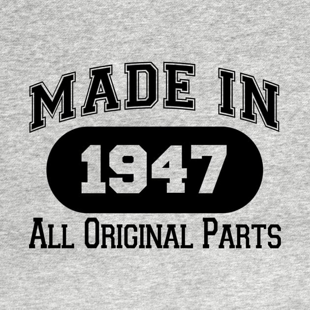 MADE IN 1947 ALL ORIGINAL PARTS by BTTEES